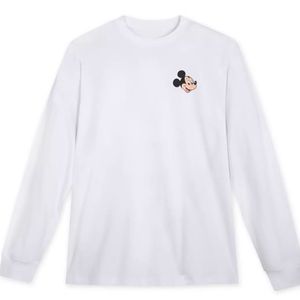 ISO Mickey Mouse ICON Peace Sign Long Sleeve Tshirt